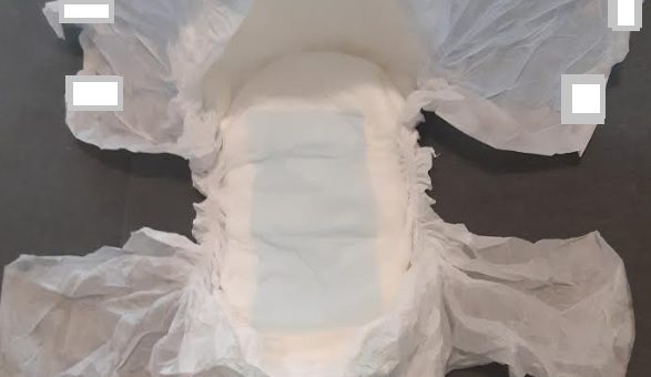 a diaper with tabs